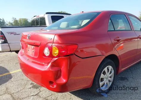 2009 Toyota Corolla Le from USA, damaged, VIN JTDBL40E19J052439